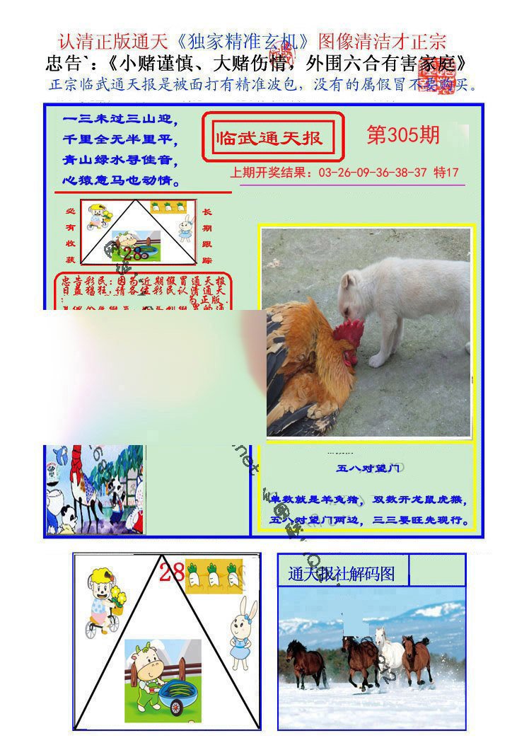 2024305期临武通天报