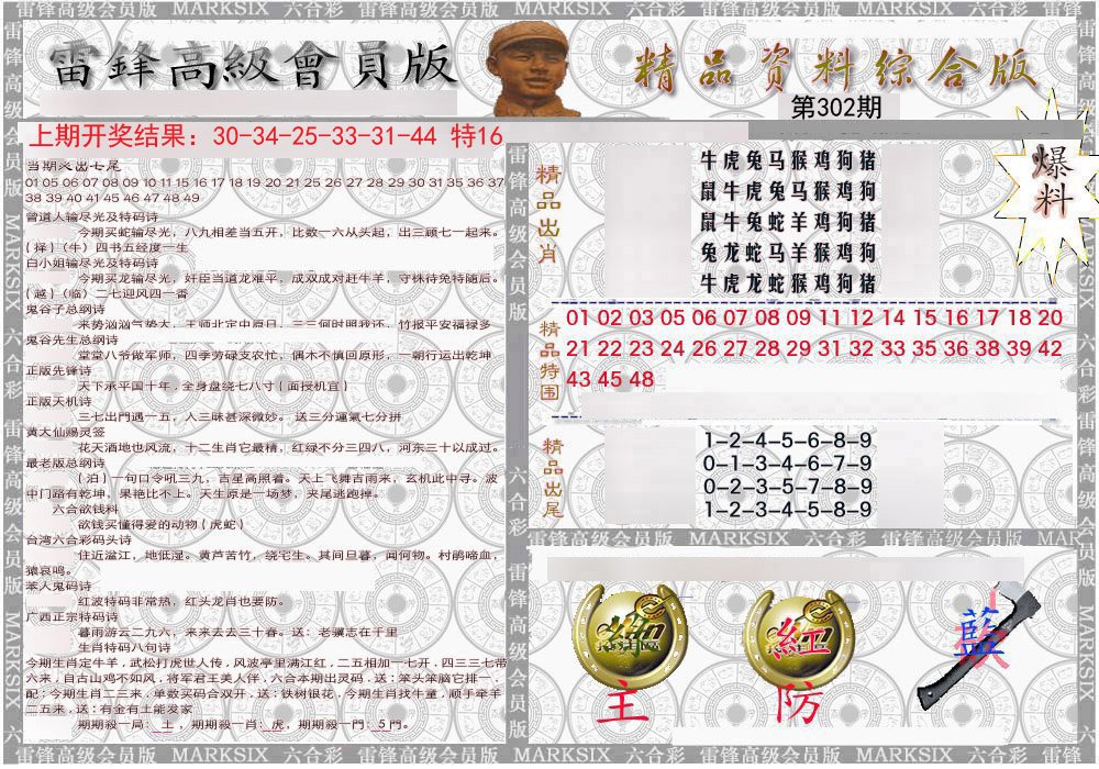 2024302期雷锋资料综合版