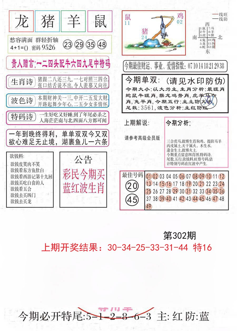 2024302期凤凰闲情A