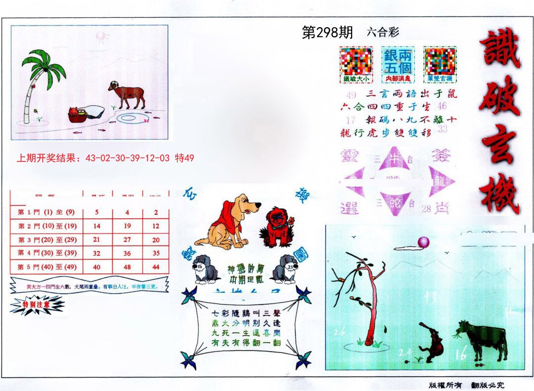 2024298期识破玄机