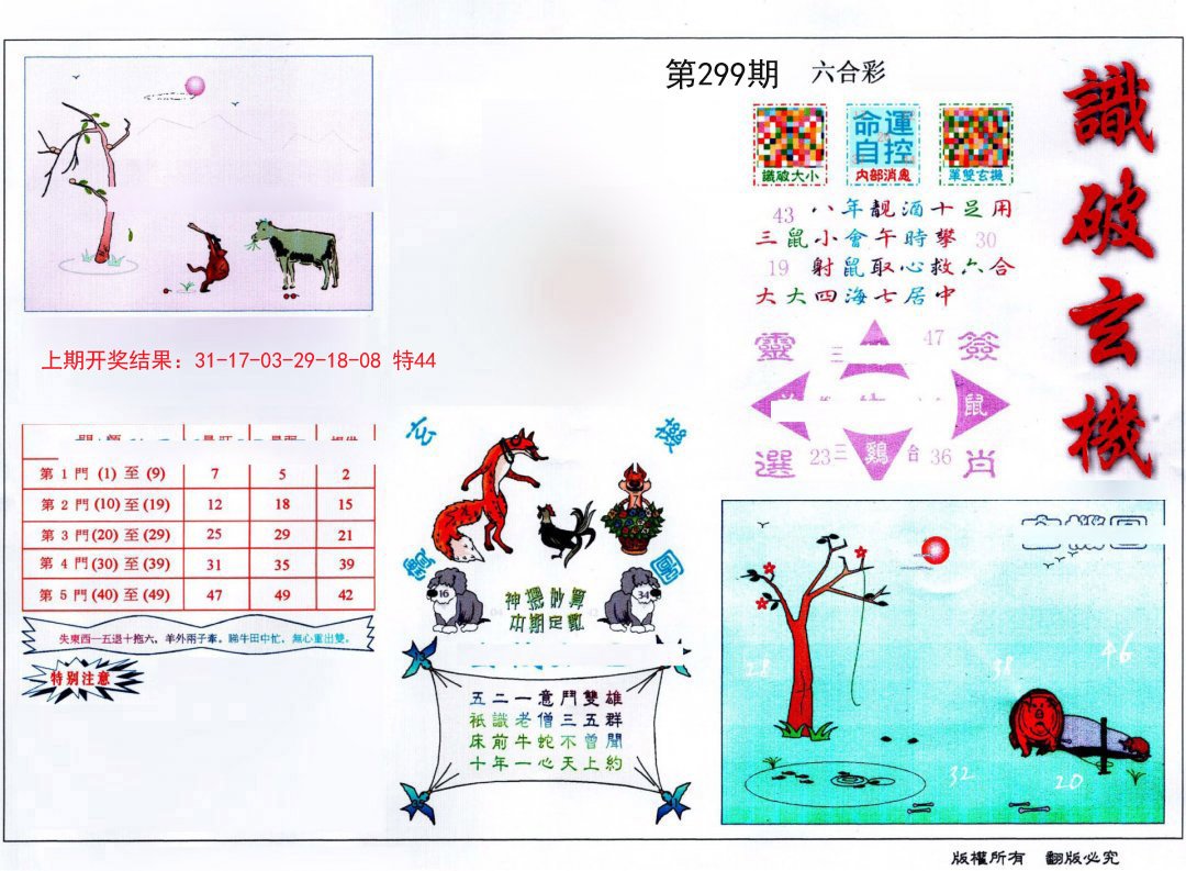 2024299期识破玄机