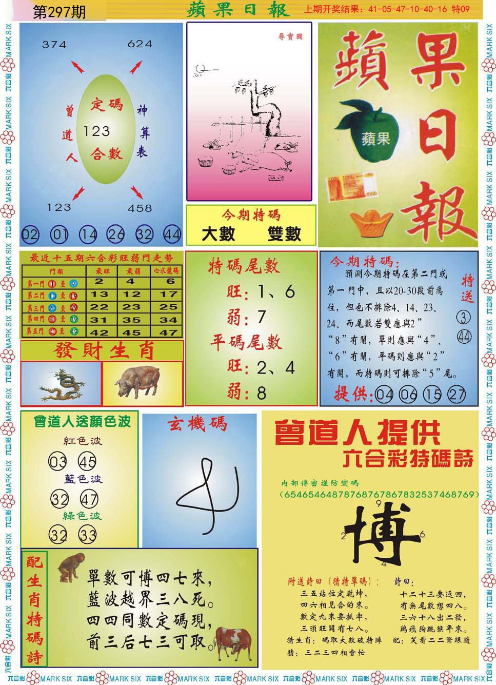 2024297期青苹果日报