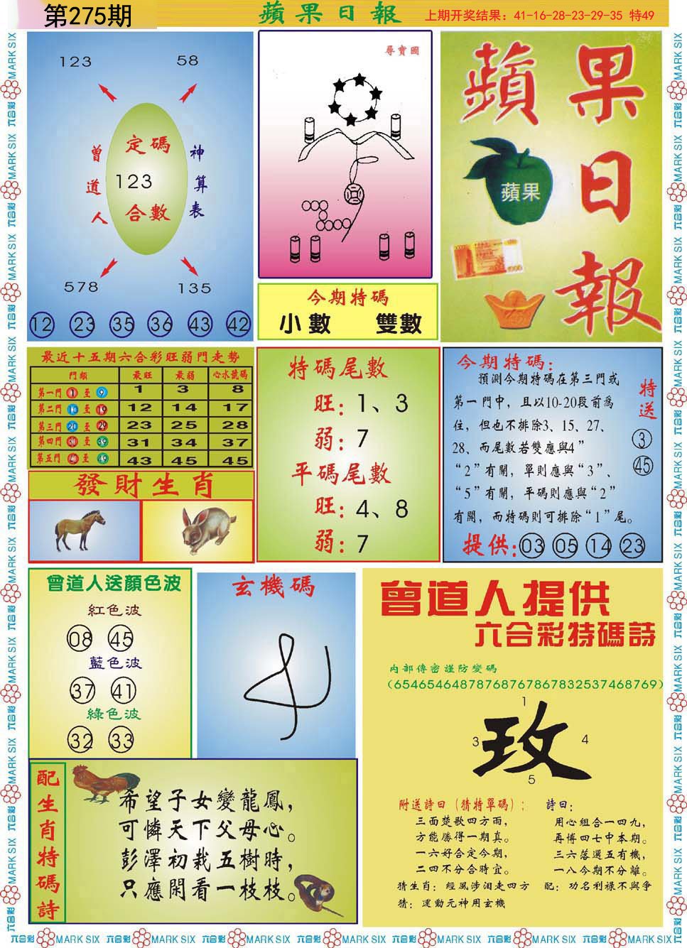 2024275期青苹果日报