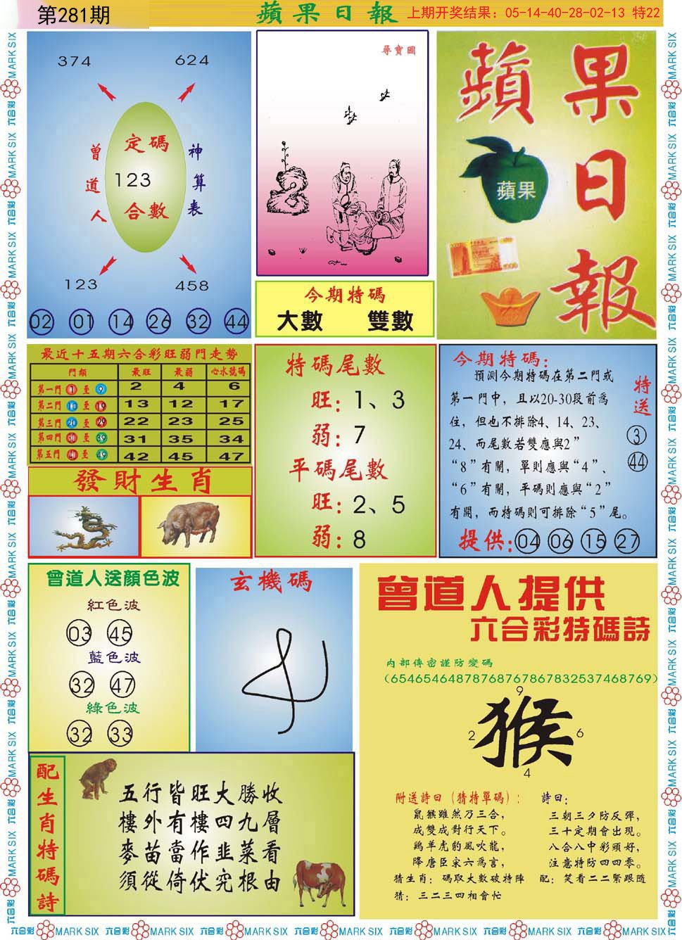 2024281期青苹果日报