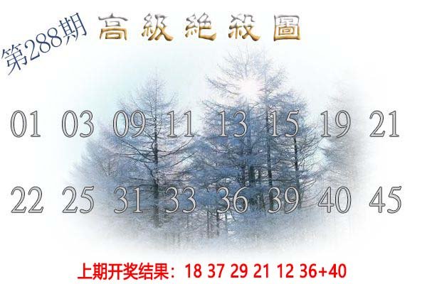 2024288期高级内部绝杀