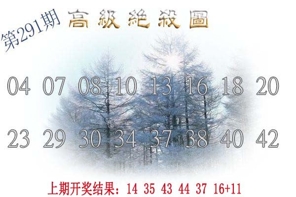 2024291期高级内部绝杀