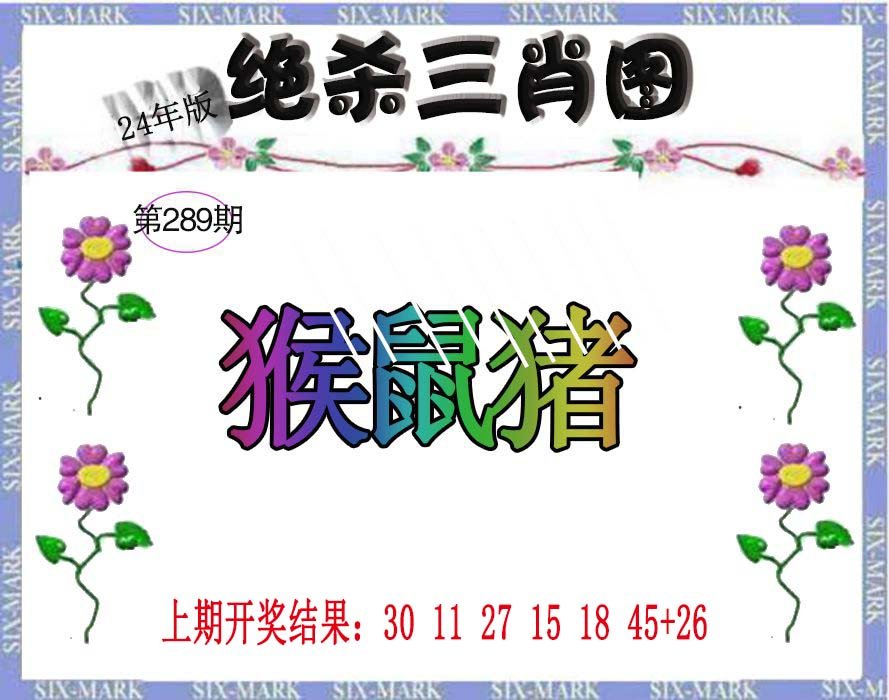 2024289期生财有道杀三肖