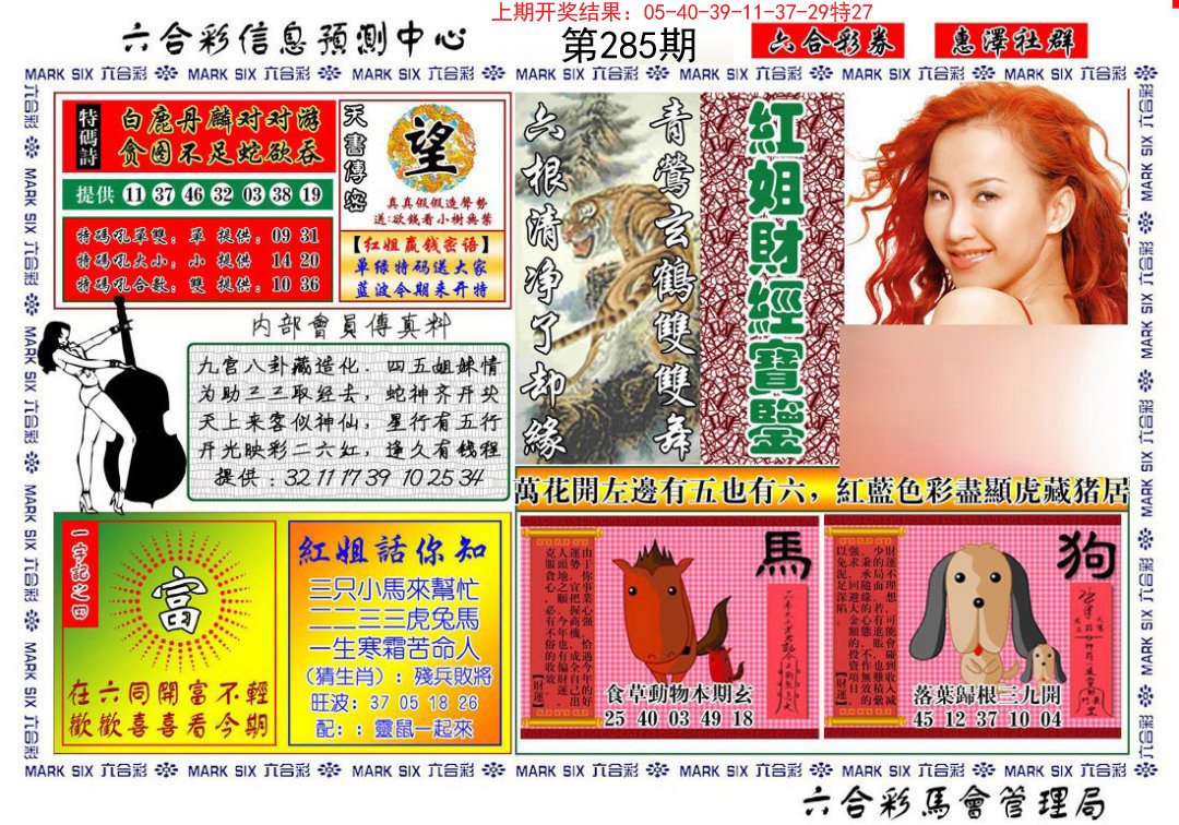 2024285期红姐财经宝鉴