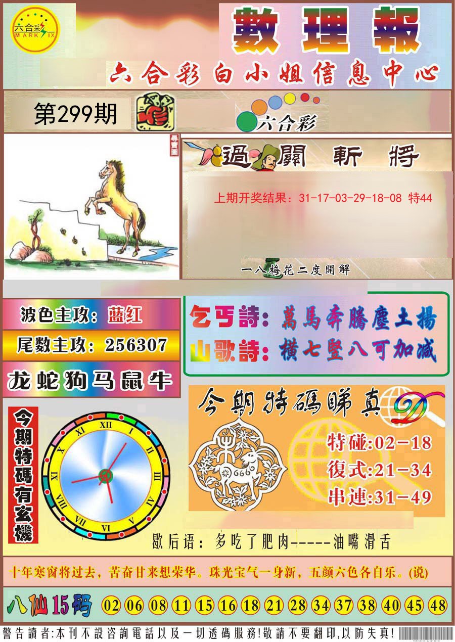 2024299期九龙数理报