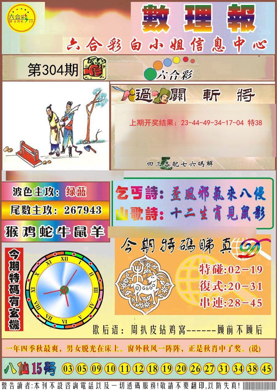 2024304期九龙数理报