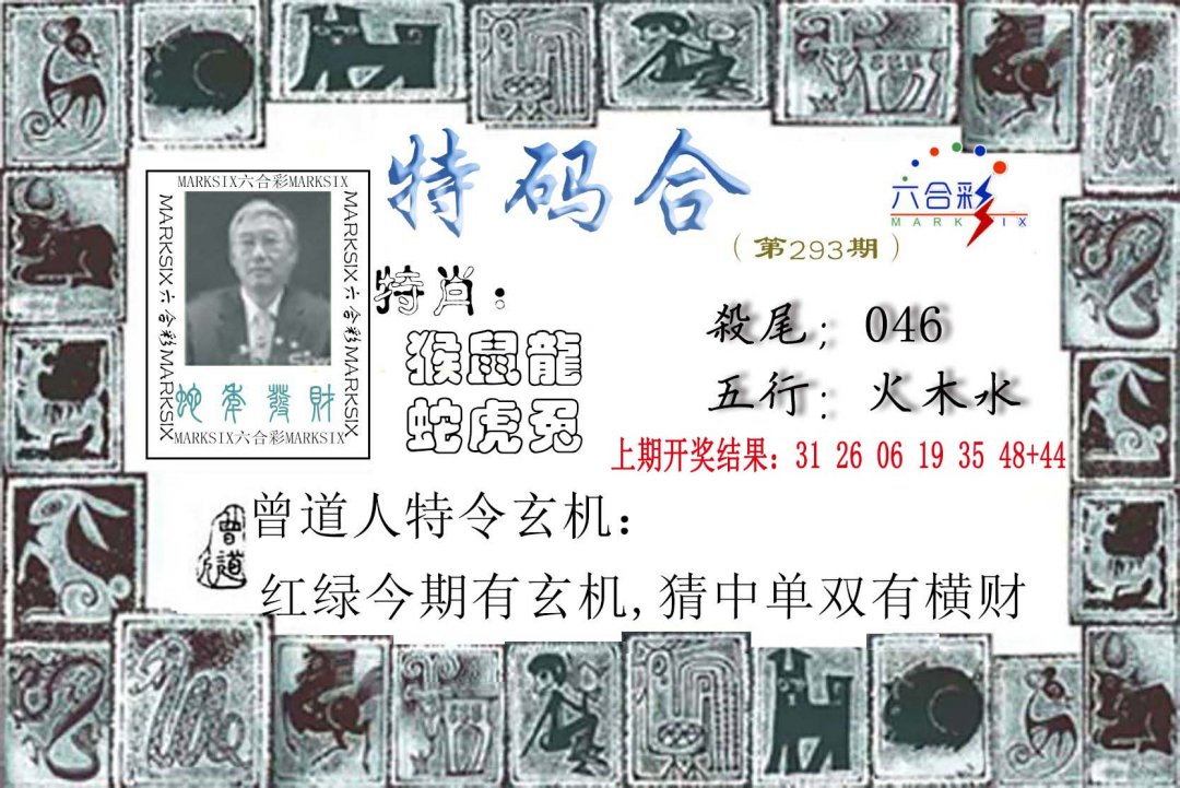 2024293期特准特码令