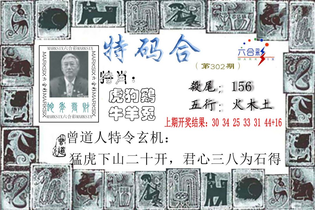 2024302期特准特码令
