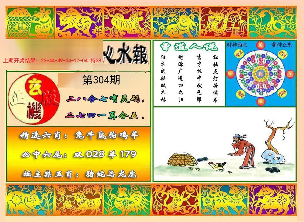 2024304期九龙心水报