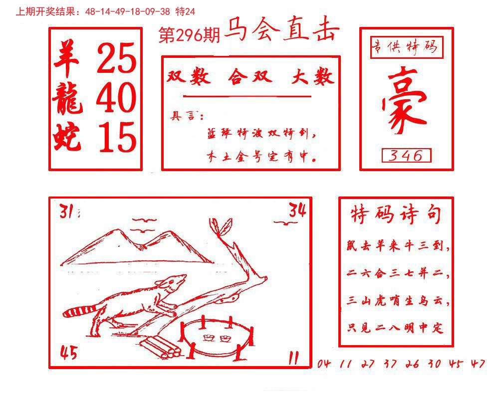 2024296期马会直击