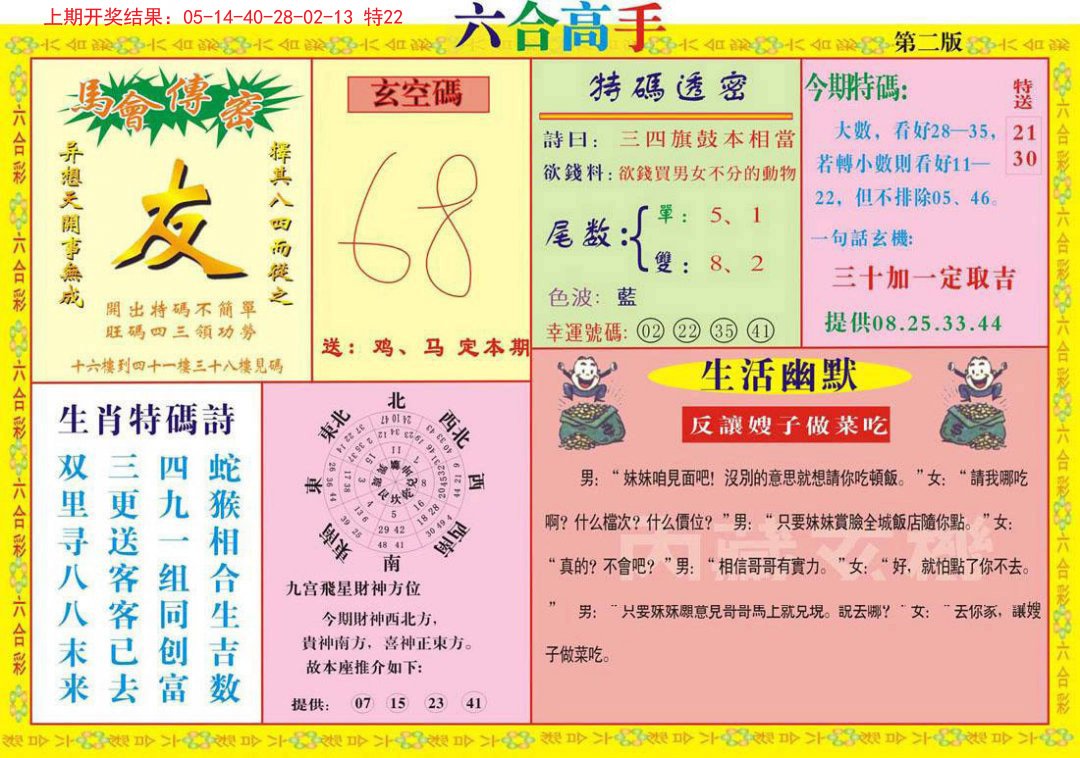 2024281期六合高手B
