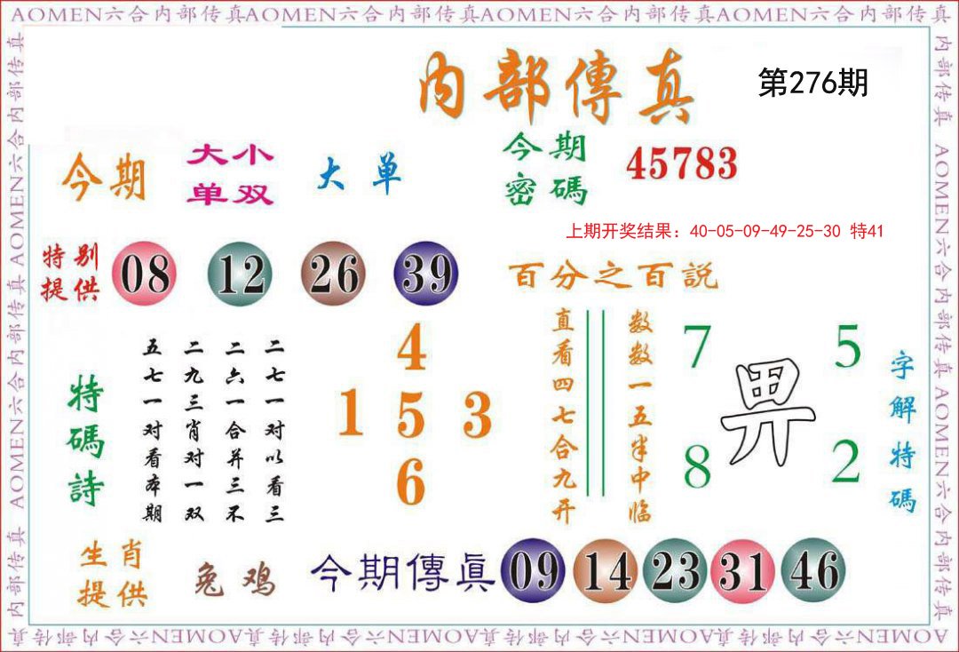 2024276期内部传真