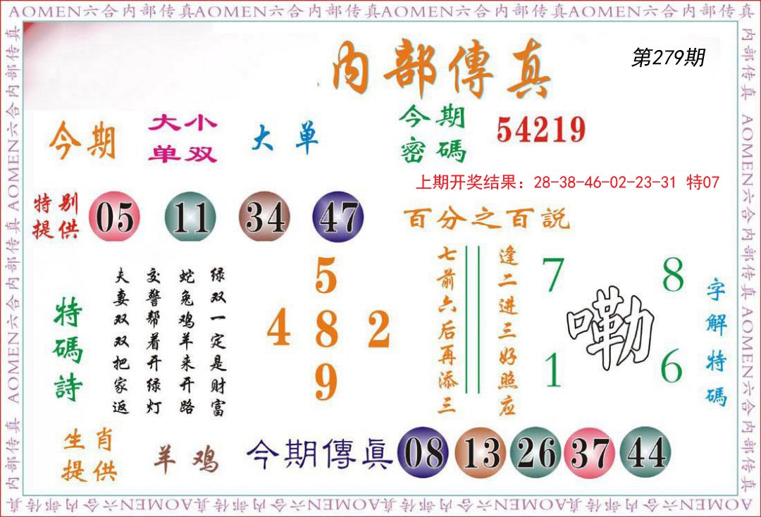 2024279期内部传真