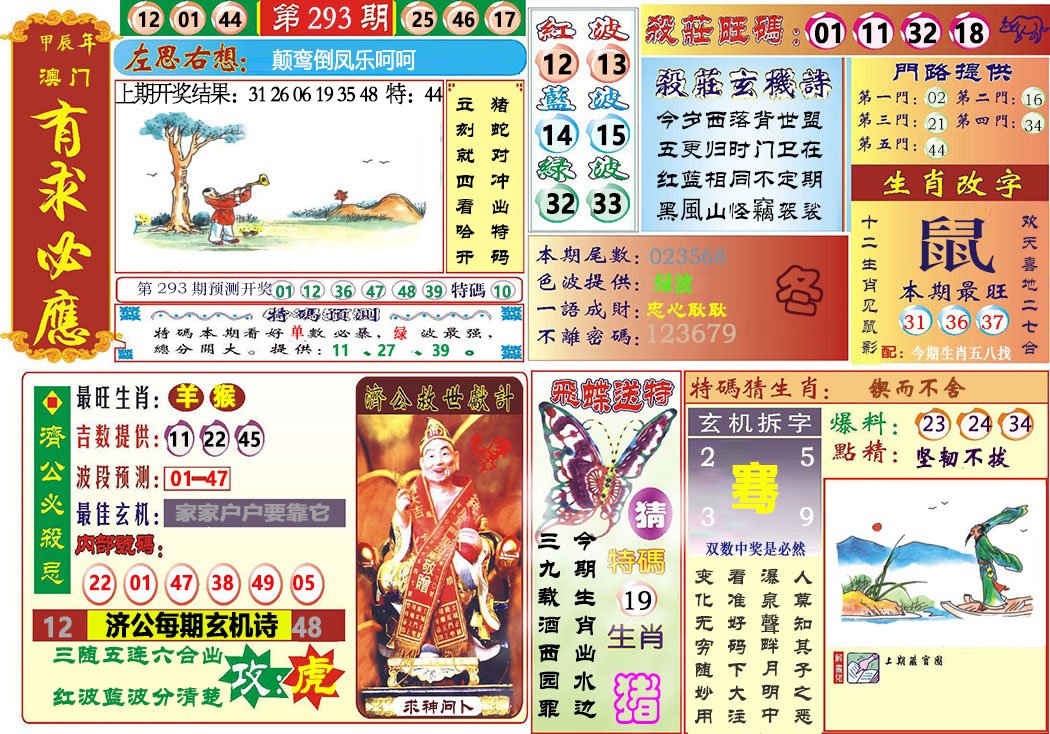 2024293期118有求必应