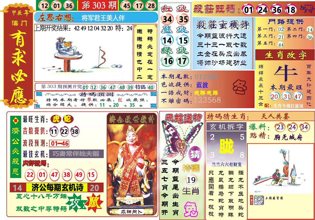2024303期118有求必应