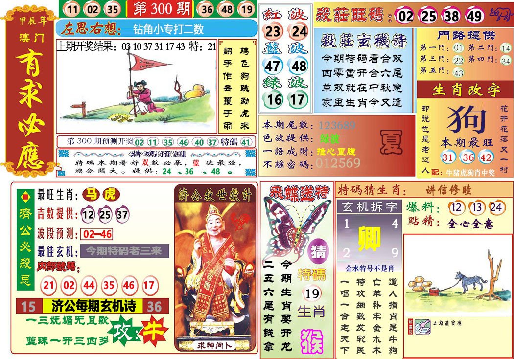 2024300期118有求必应