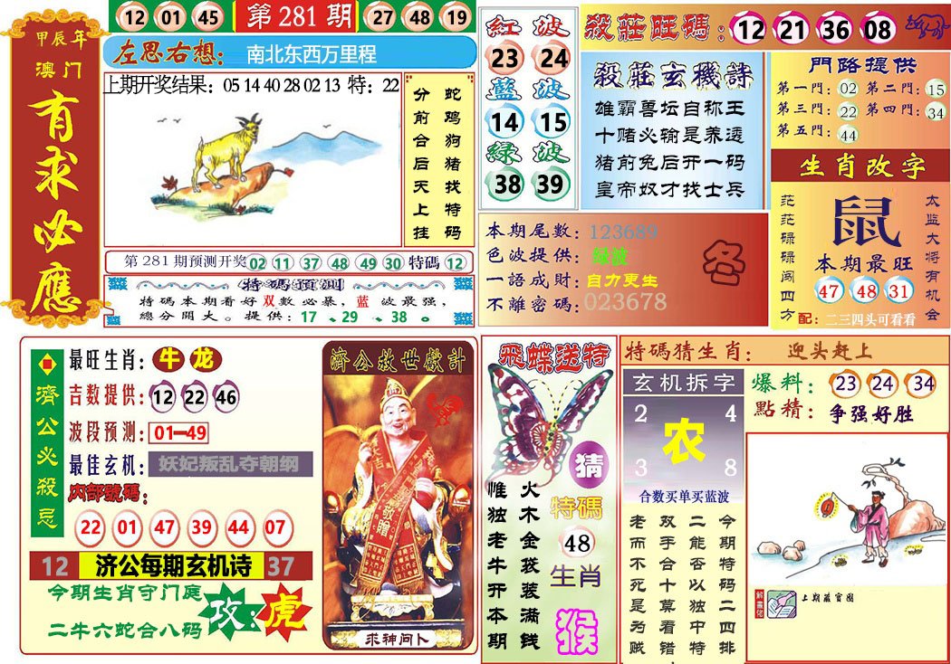 2024281期118有求必应