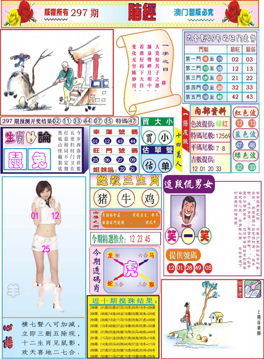 2024297期118赌经