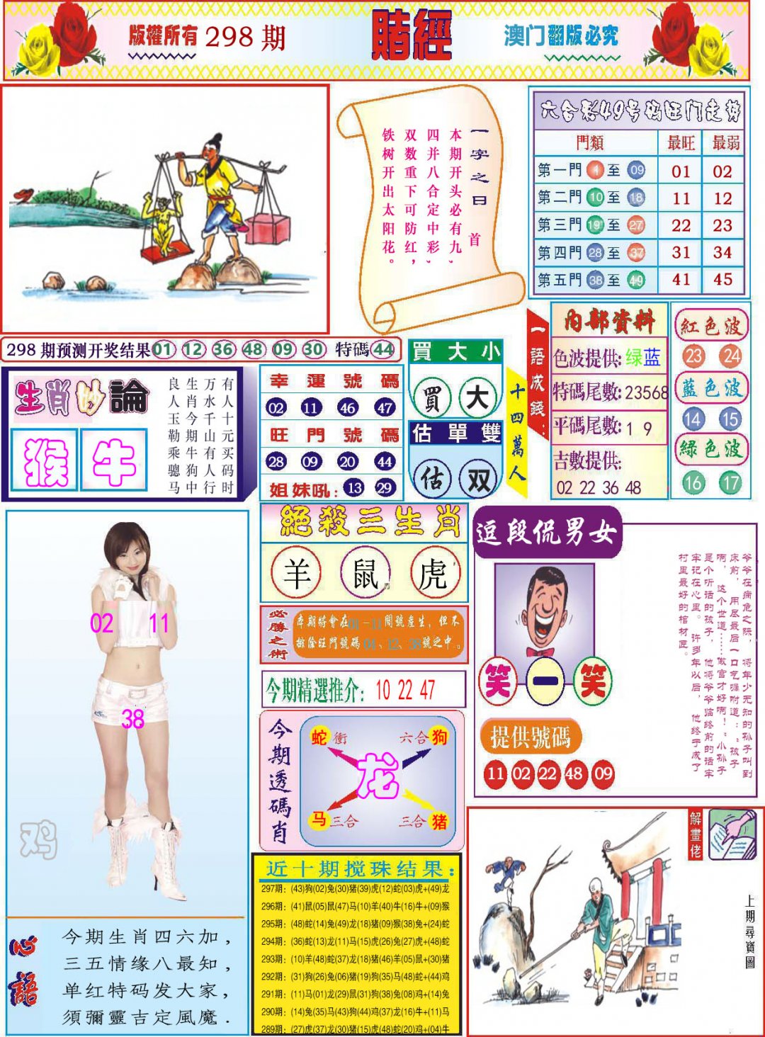 2024298期118赌经