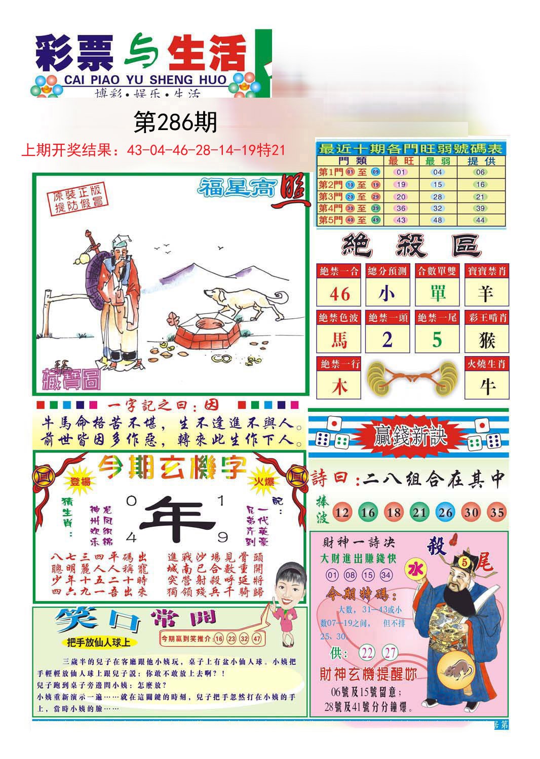 2024286期合众赌经A