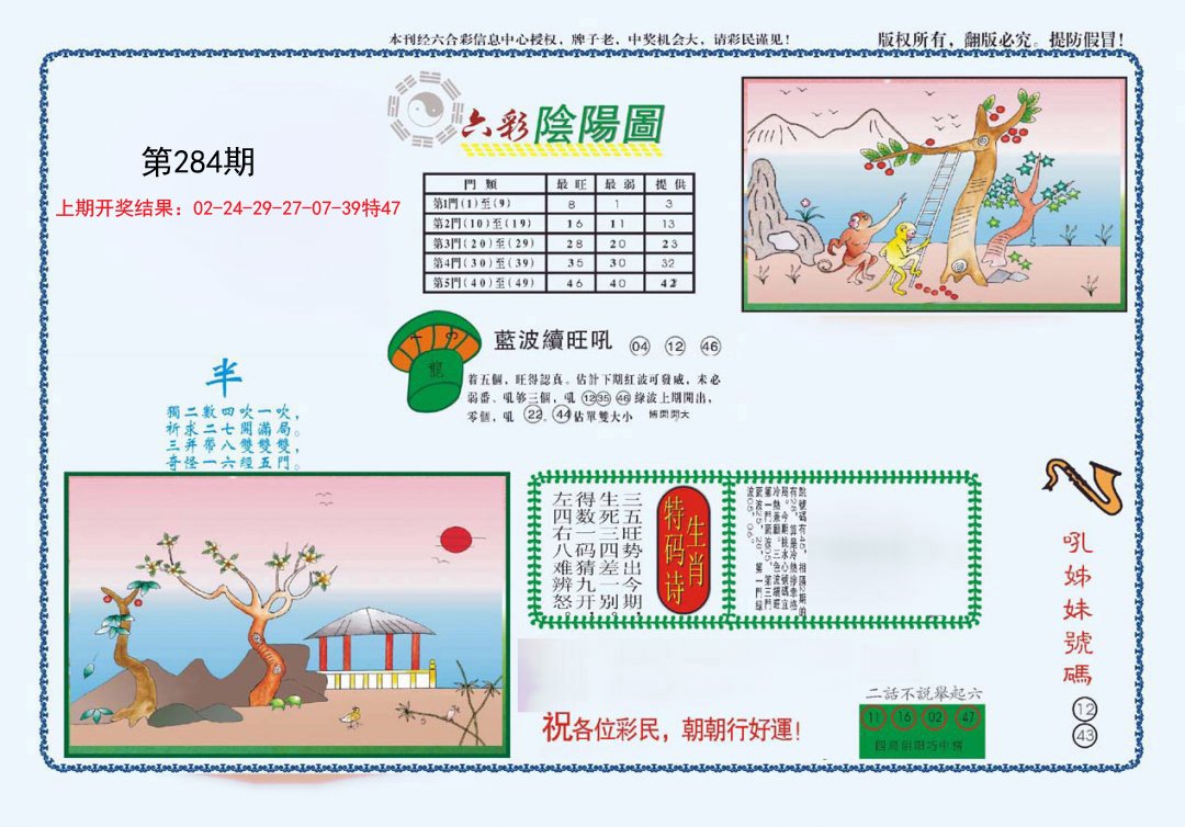 2024284期4-六合阴阳