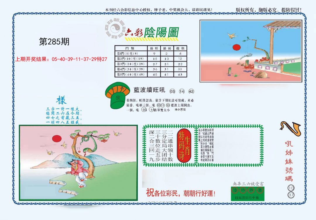 2024285期4-六合阴阳