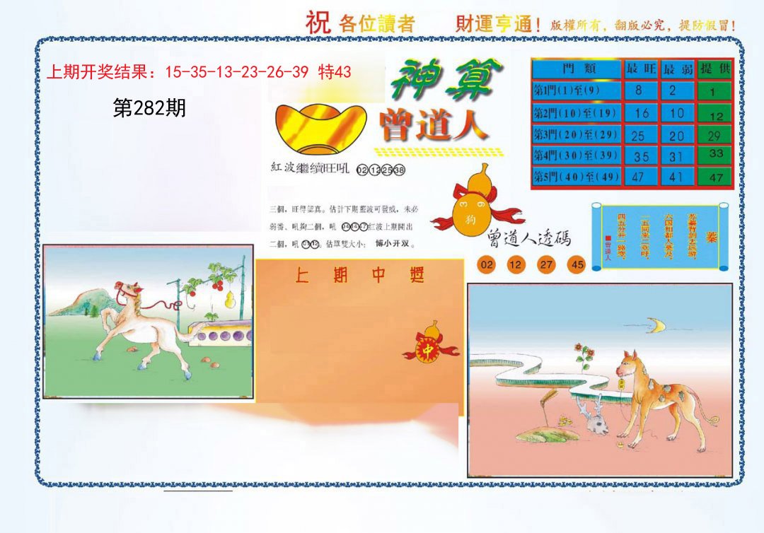 2024282期4-神算