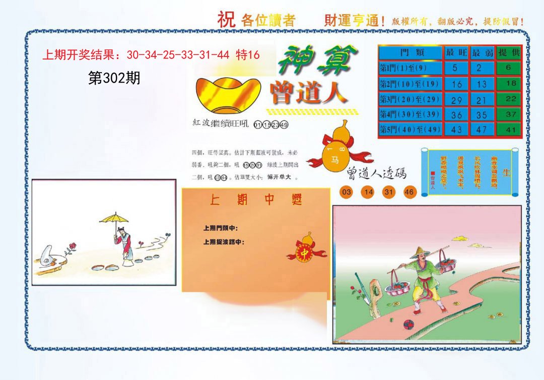 2024302期4-神算