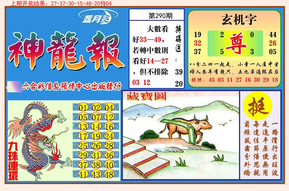 2024290期神龙报
