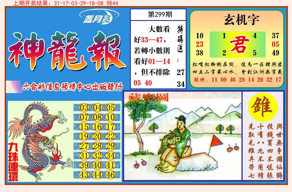 2024299期神龙报
