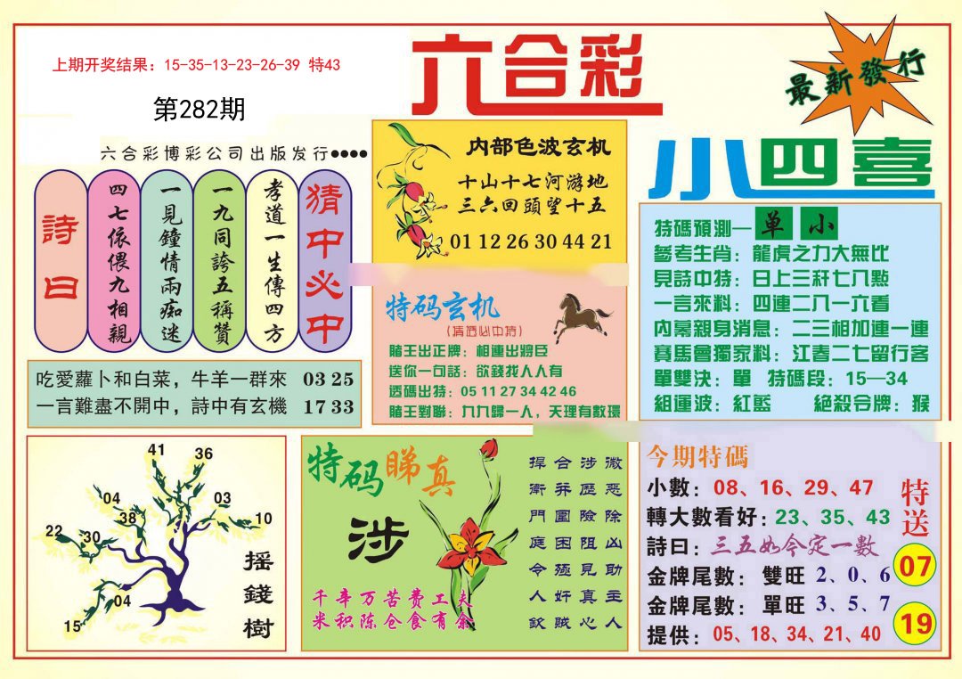 2024282期小四喜
