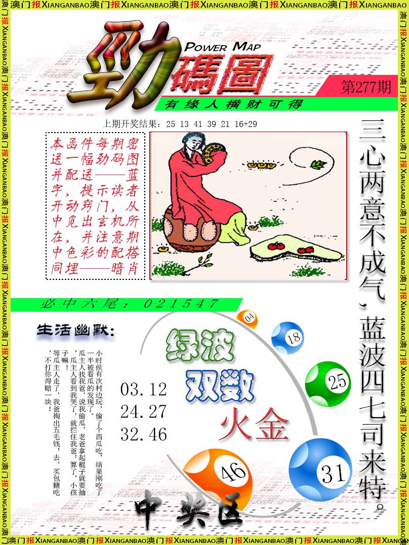 2024277期劲码图