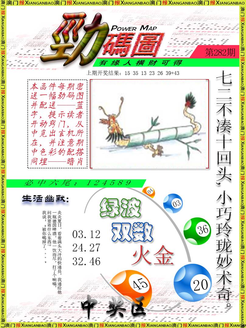 2024282期劲码图