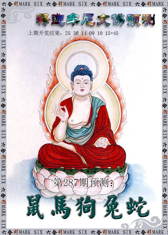 2024287期释迦牟尼文佛预测