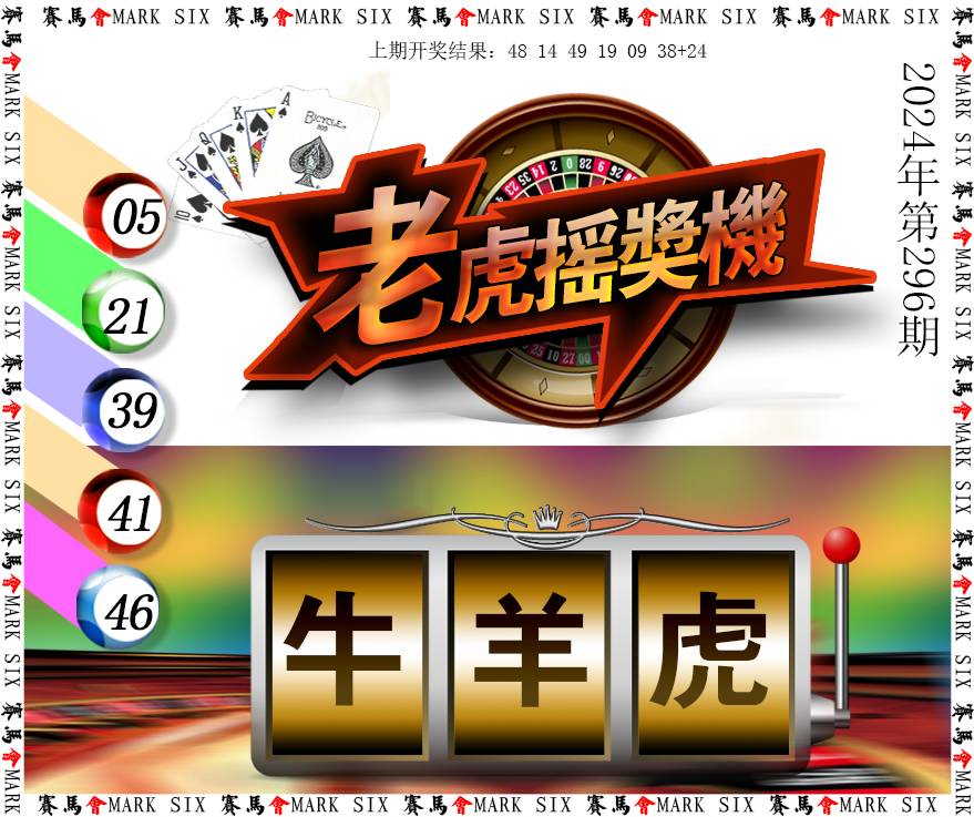 2024296期老虎摇奖机