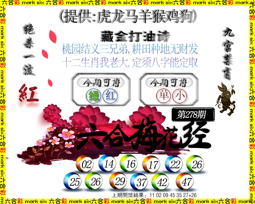 2024278期六合梅花经