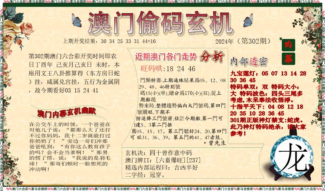 2024302期偷码玄机