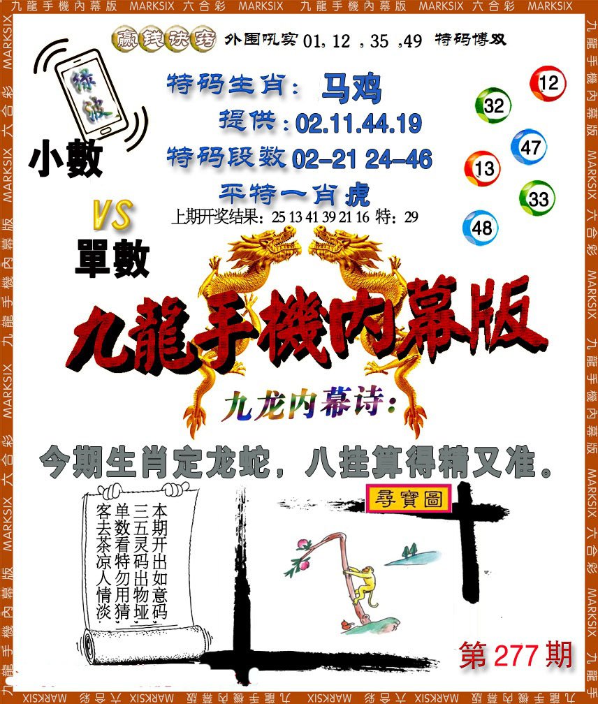 2024277期手机内幕