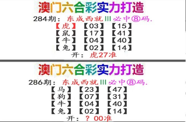 2024286期东成西就
