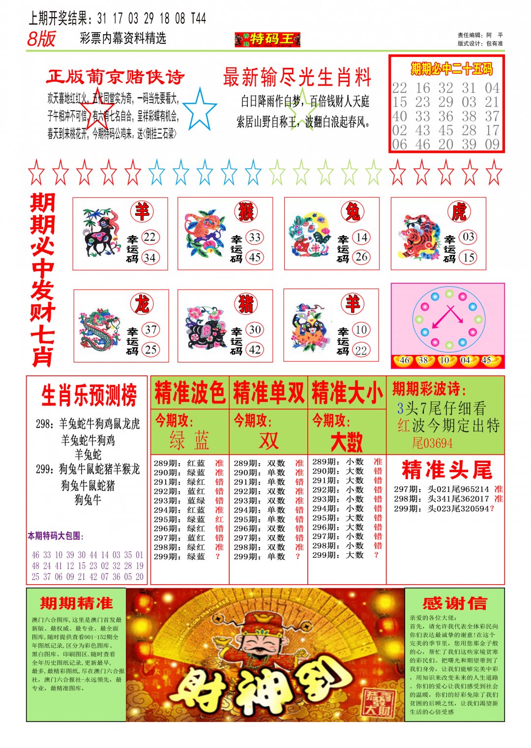 2024299期特码王B