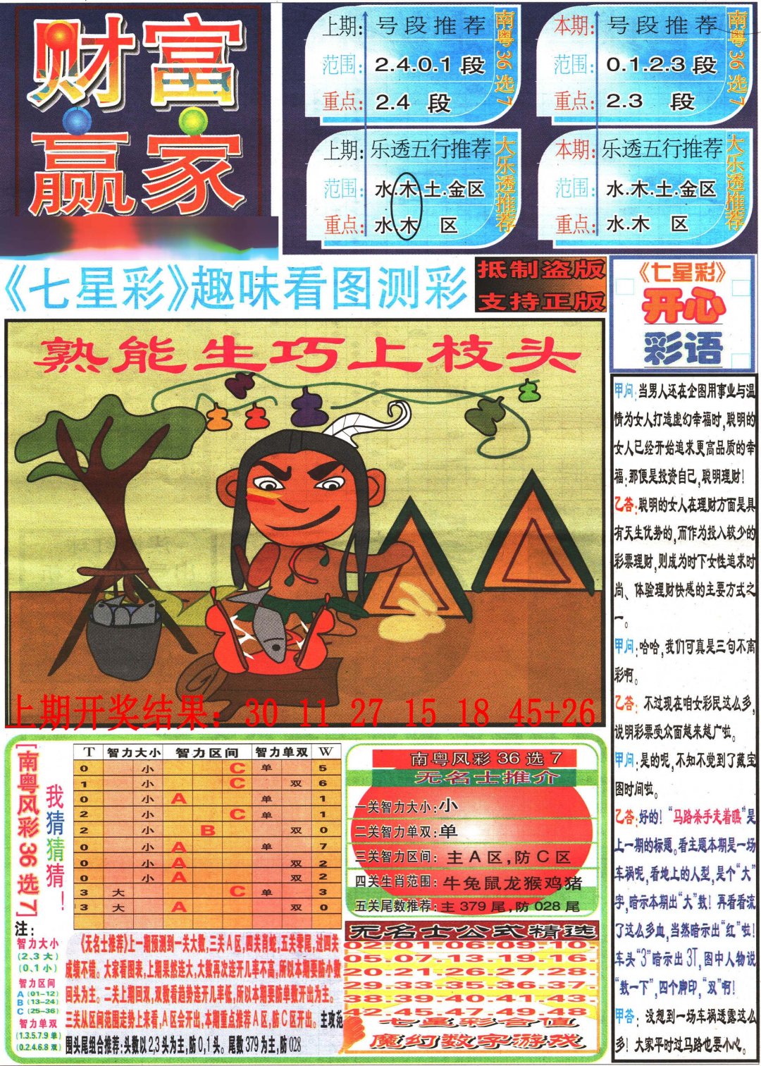 2024289期七星彩图(高清)