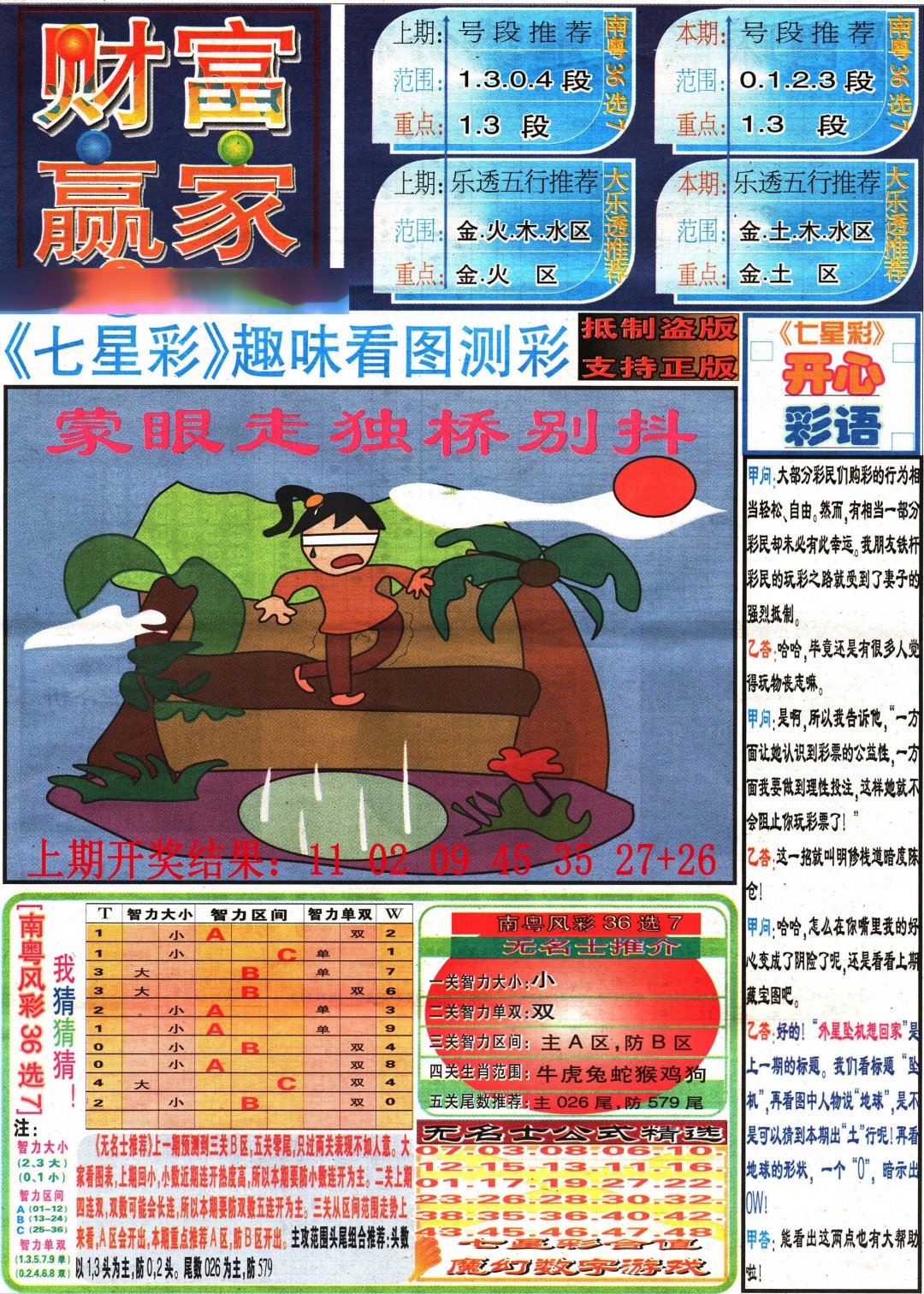 2024278期七星彩图(高清)