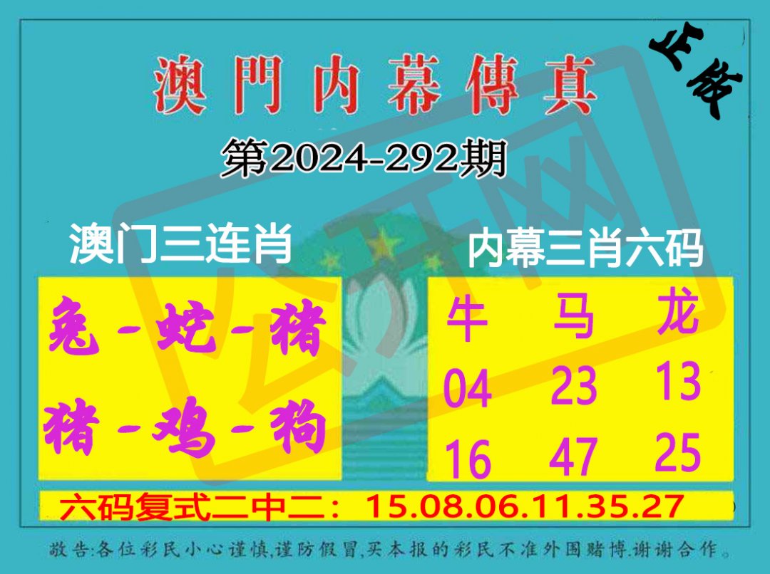 2024292期内幕传真三肖版