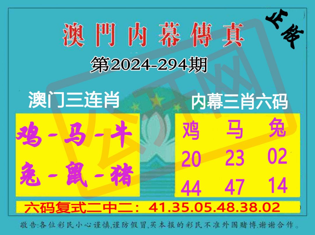 2024294期内幕传真三肖版