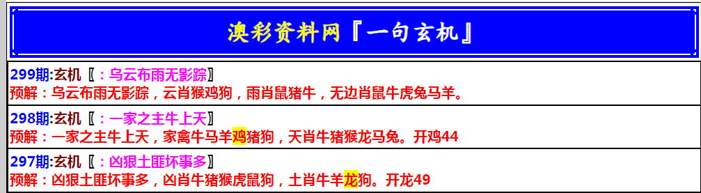 2024299期澳门一句玄机