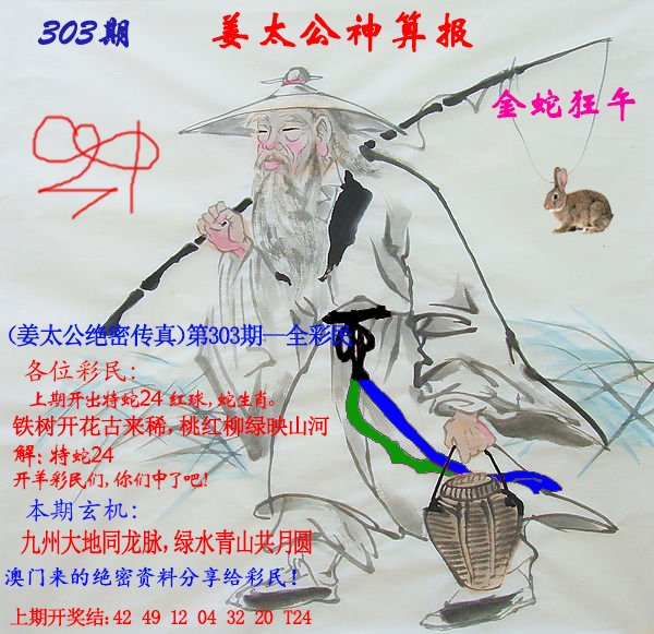 2024303期姜太公神算报